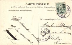 Surroundings of Aix les Bains CPA Falls of Sierroz