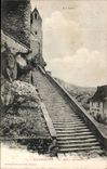 Le Lot CPA Rocamadour Le grand escalier