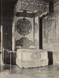 Pau - Le Chateau - Lit de Luis XIV brodes par les Dames de Saint Cyr - CPA 