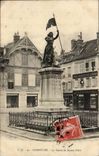 Compiegne CPA Statue von Jeanne des Bogens