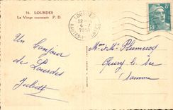 Lourdes CPA the virgin couronnee