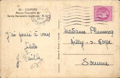 Lourdes CPA paternal House of Sainte Bernadette Soubirous