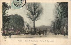 Paris CPA Bois de Boulogne Porte de Suresnes 