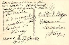 Paris CPA La Sainte Chapelle