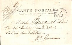 Paris CPA Notre Dame (place of the square)