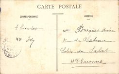 Paris CPA Chaumont Hillocks the View-point