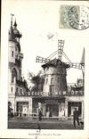 Paris CPA Le Moulin Rouge (la belle de New York)
