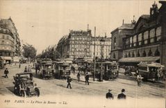 Paris CPA Places from Rennes