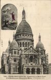 Paris CPA Montmartre Apparition du Sacre Coeur a la bineheureuse Marguerite MArie le 16 decembre 1673
