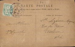 Paris CPA Palate of Luxembourg