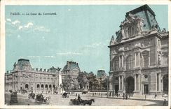 Paris CPA Cour du Carrousel