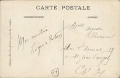 Paris CPA L'entree de la rue du Pont neuf