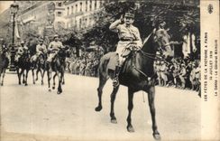 Paris CPA Defiles of the victory has Paris July 14th 1919 the procession General Mangin