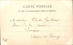 Paris CPA View on the Seine taken of the bridge of the Carousel