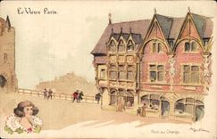 Paris CPA Pont au change 