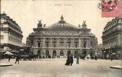 Paris CPA L'Opera