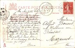 Paris CPA the bridge Alexandre III and the Grand Palais