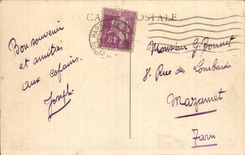 Paris CPA Marius l'a toujours dit ! Pas vrai ! que si Paris avait une cannebiere ce serait un petit Marseille !