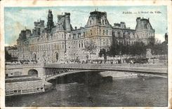 Paris CPA Hotel de ville