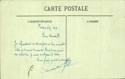 Paris CPA Louvre Monument de Gambetta