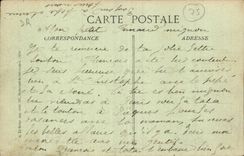 Paris CPA Gare Saint lazare Cour de rome 