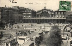 Paris CPA Gare Is