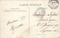 Paris CPA the Small Newspaper the large village hall of 1st stage TOP (newspaper presses media)