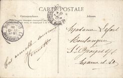 Paris CPA the Small Newspaper part of the service of files TOP (newspaper presses media)