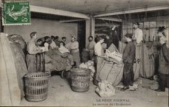 Paris CPA the Small Newspaper service of stewardship TOP (newspaper presses media)