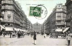 Paris CPA Avenue de l'opera