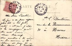 Paris CPA Hillocks Chaumont Suspended bridge