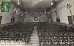 Paris CPA Le petit journal Grande salle des fetes du 2eme etage (presse media)