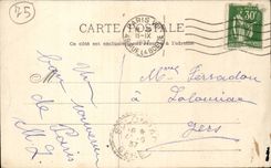 Paris CPA Le charmeur d'oiseaux aux Tuileries TOP