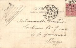 Paris CPA Rue Royale et la colonnade