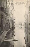 Paris CPA Crue de la Seine Rue des Bernardins Le 30 janvier 1910