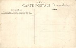 Paris CPA Crue de la Seine Rue des Bernardins Le 30 janvier 1910