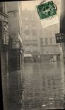 Paris Venice CPA 1910 Rue Jacob Floods