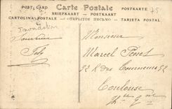 Paris Venice CPA 1910 Rue Floods of Bucherie House of the Students