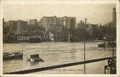Paris CPA Inondations 1910 Quai Debilly a Passy