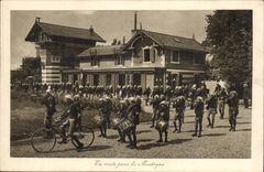 CPA die Baustelle bearbeitet Sozialrue Bercy Paris des Sommerlagers an den Randern der See leman (August 1917) Kinder