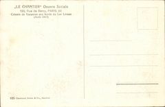 CPA die Baustelle bearbeitet Sozialrue Bercy Paris des Sommerlagers an den Randern der See leman (August 1917) Kinder