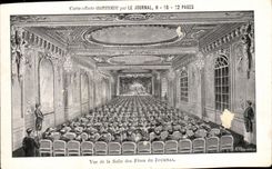 Paris CPA Newspaper Its manufacture Seen of the village hall of the Newspaper (press media)