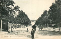 Paris CPA Which occurred of the Large army