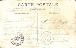 Interior Versailles CPA of the vault