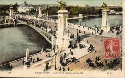 Paris CPA Bridge Alexandre III