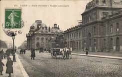 Paris CPA Military academy principal Frontage