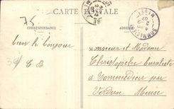 Paris CPA Hillocks Chaumont Main entrance