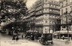 Paris CPA Boulevard Poissonniere (cafe du gymnase)