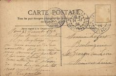 Paris CPA Facade rue Lafayette Le Petit Journal (presse media) rue CAdet