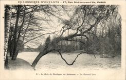 Paris CPA Le bois de Boulogne a l'automne